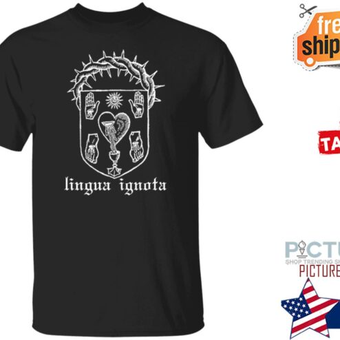 Lingua Ignota Five Wounds shirt