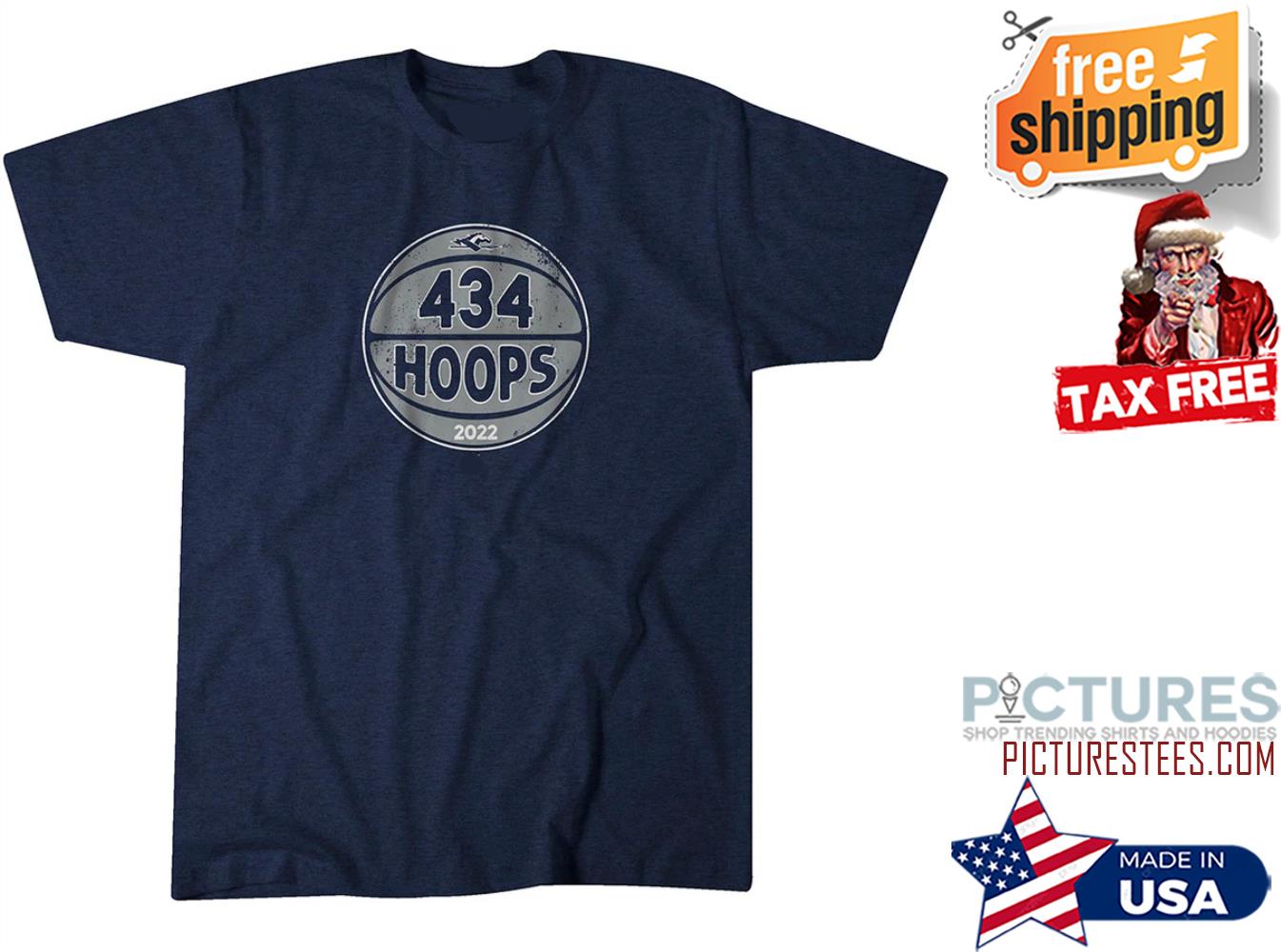Longwood Basketball 434 hoops 2022 shirt