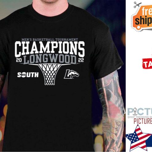 Longwood Lancers Blue 84 2022 Big South Basketball Conference Tournament Champions shirt