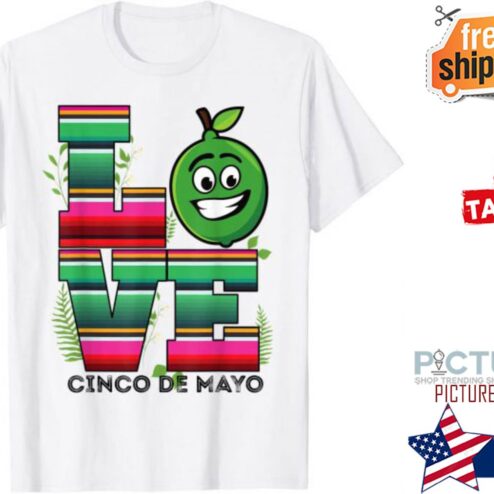 Love Cinco de Mayo Mexican Poncho shirt