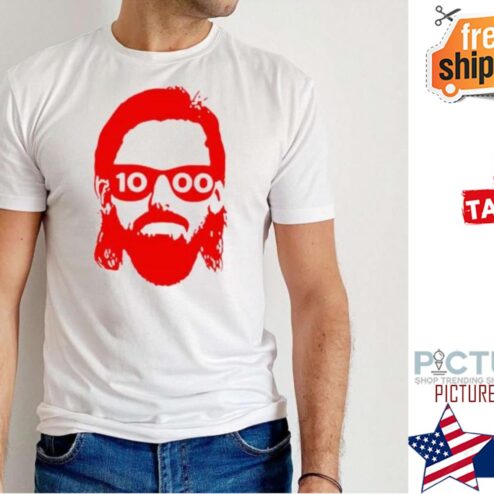 Marc Staal Commemorative 1000 Game Detroit Red Wings shirt