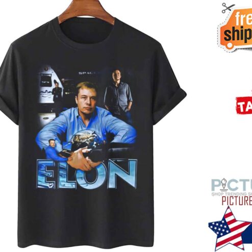 Marino Morwood Elon Musk Tesla shirt