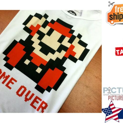 Mario game over shirt