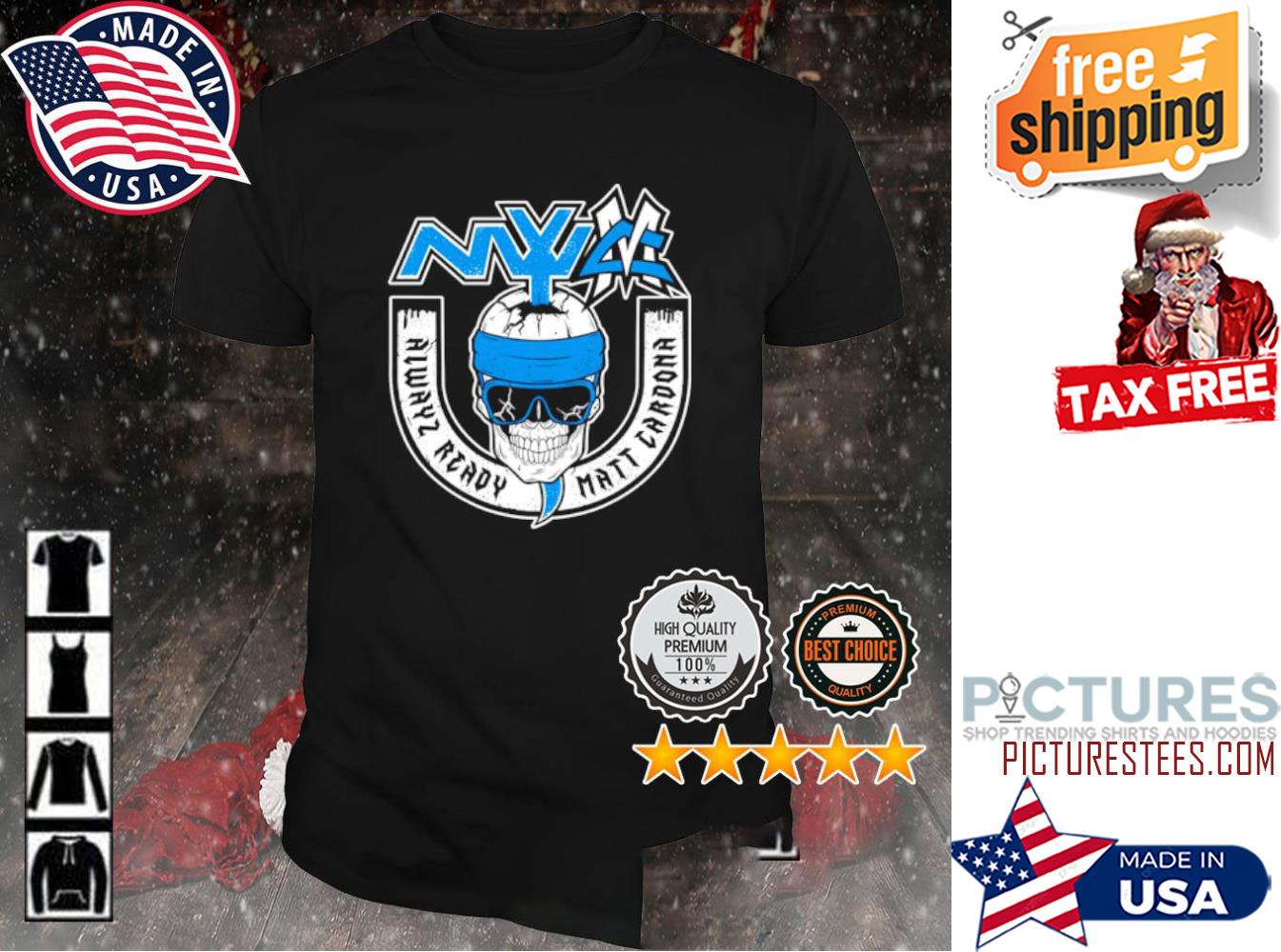 Matt Cardona NYW MC shirt