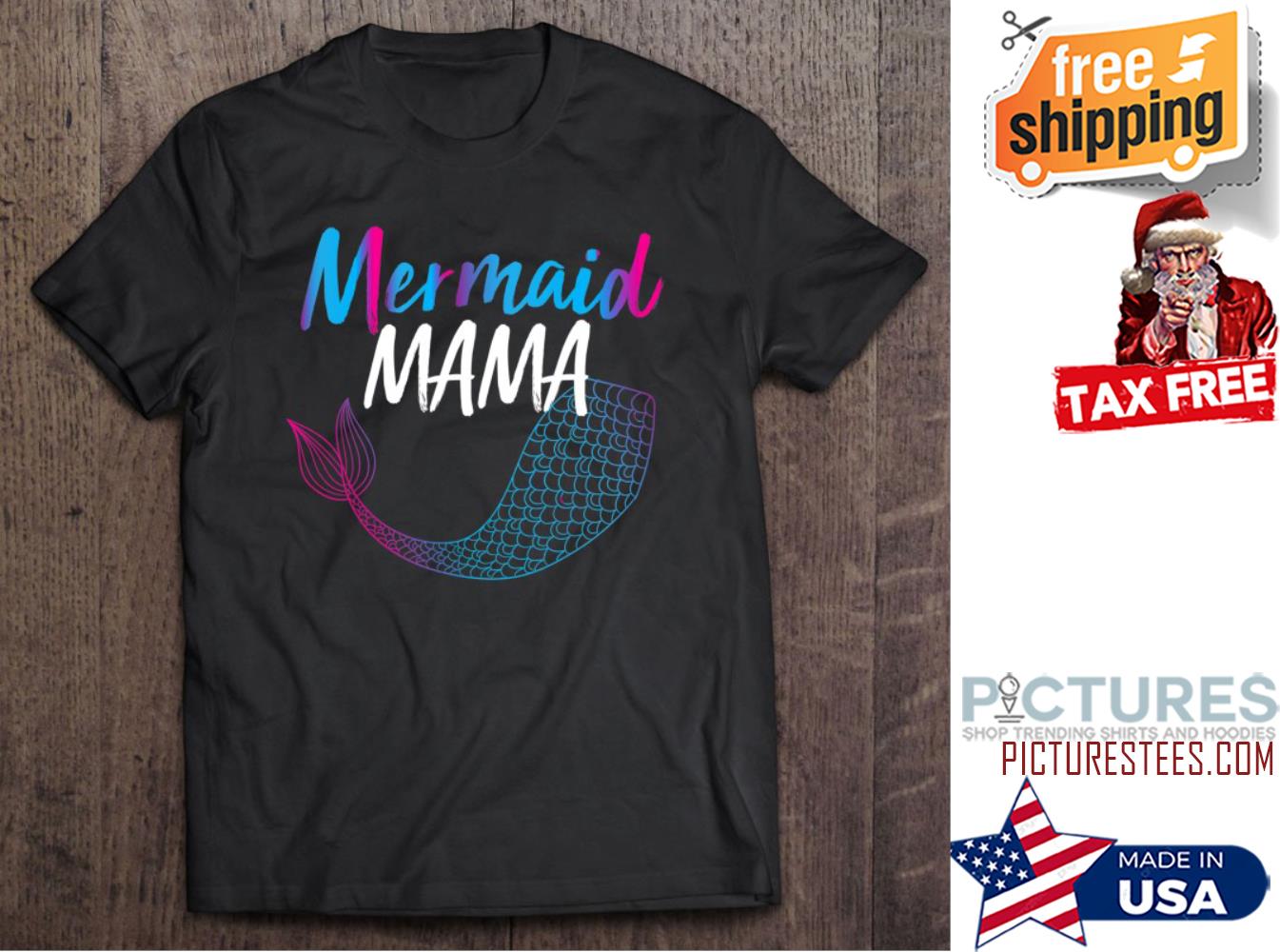 Mermaid Mama Mother's day shirt