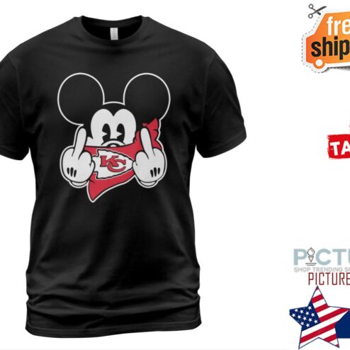 Mickey Kansas Chief Fan Shirt