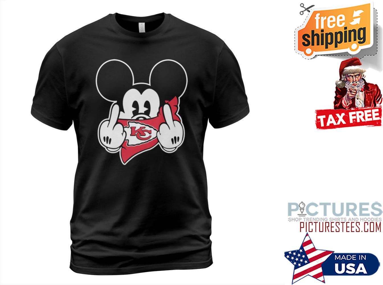 Mickey Kansas Chief Fan Shirt