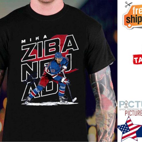 Mika Zibanejad New York Rangers shirt
