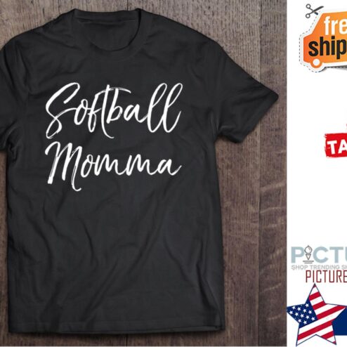 Mother’s Day Gift For Sports Moms Softball Momma shirt