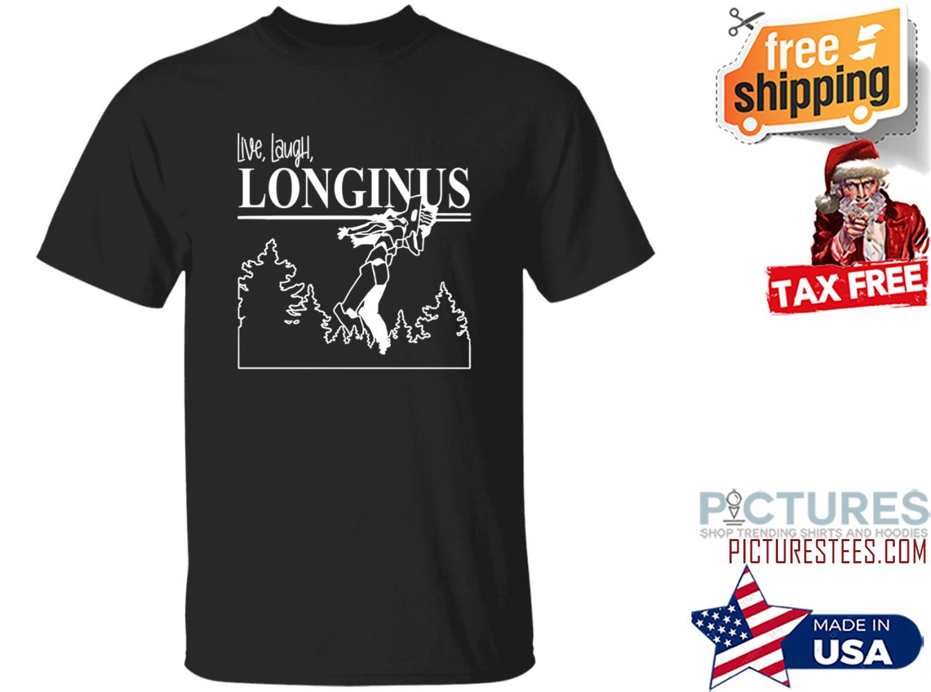 Neon Genesis Evangelion Live Laugh Longinus Shirt