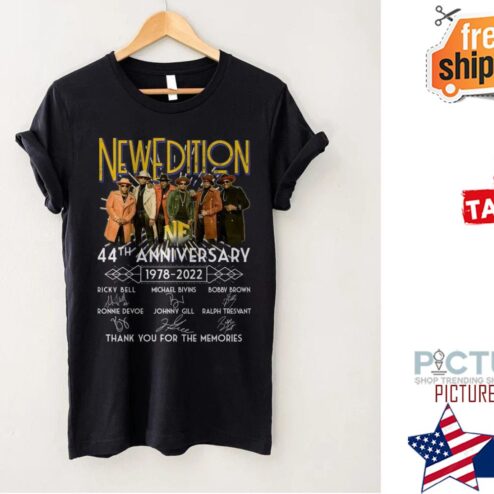 New Edition Band 44th Anniversary Shirt