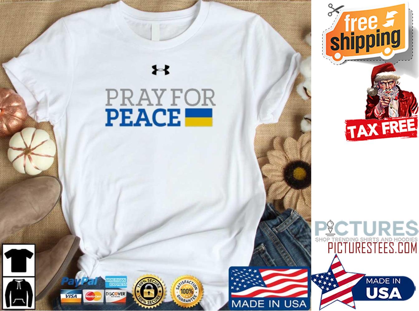Notre Dame Pray for Peace shirt