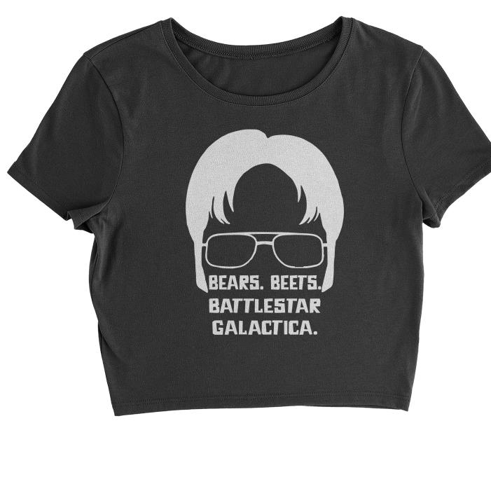 Bears beets Battlestar Galactica shirt