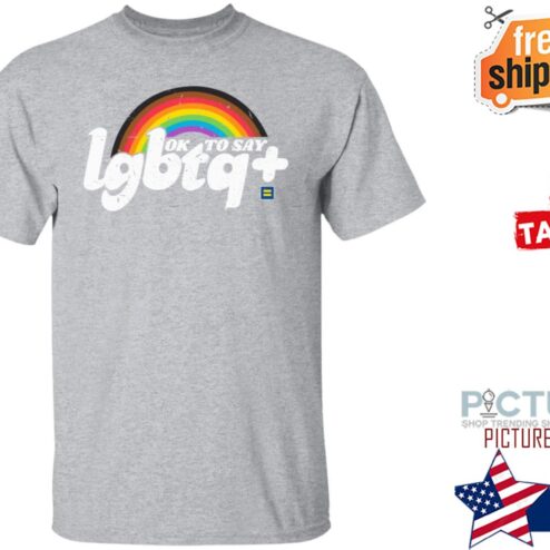 OK to Say Gay LGBTQ shirt
