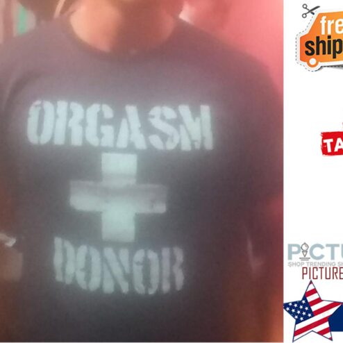 Orgasm donor shirt