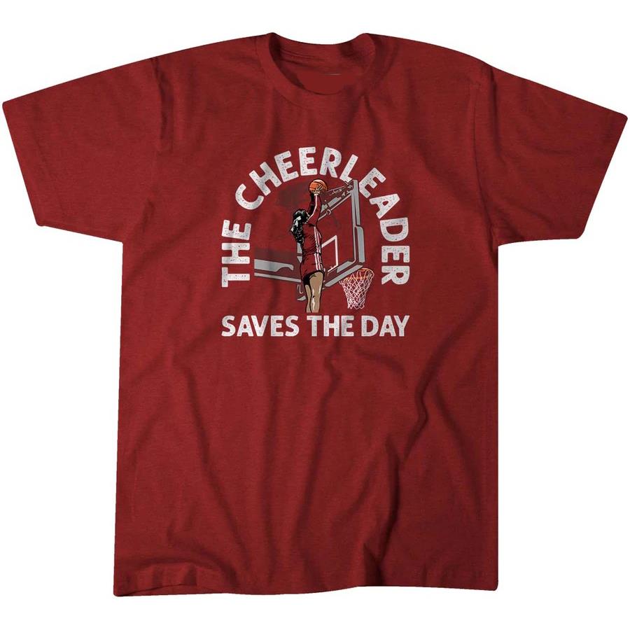 Original Cassidy Cerny The Cheerleader saves the day Basketball shirt