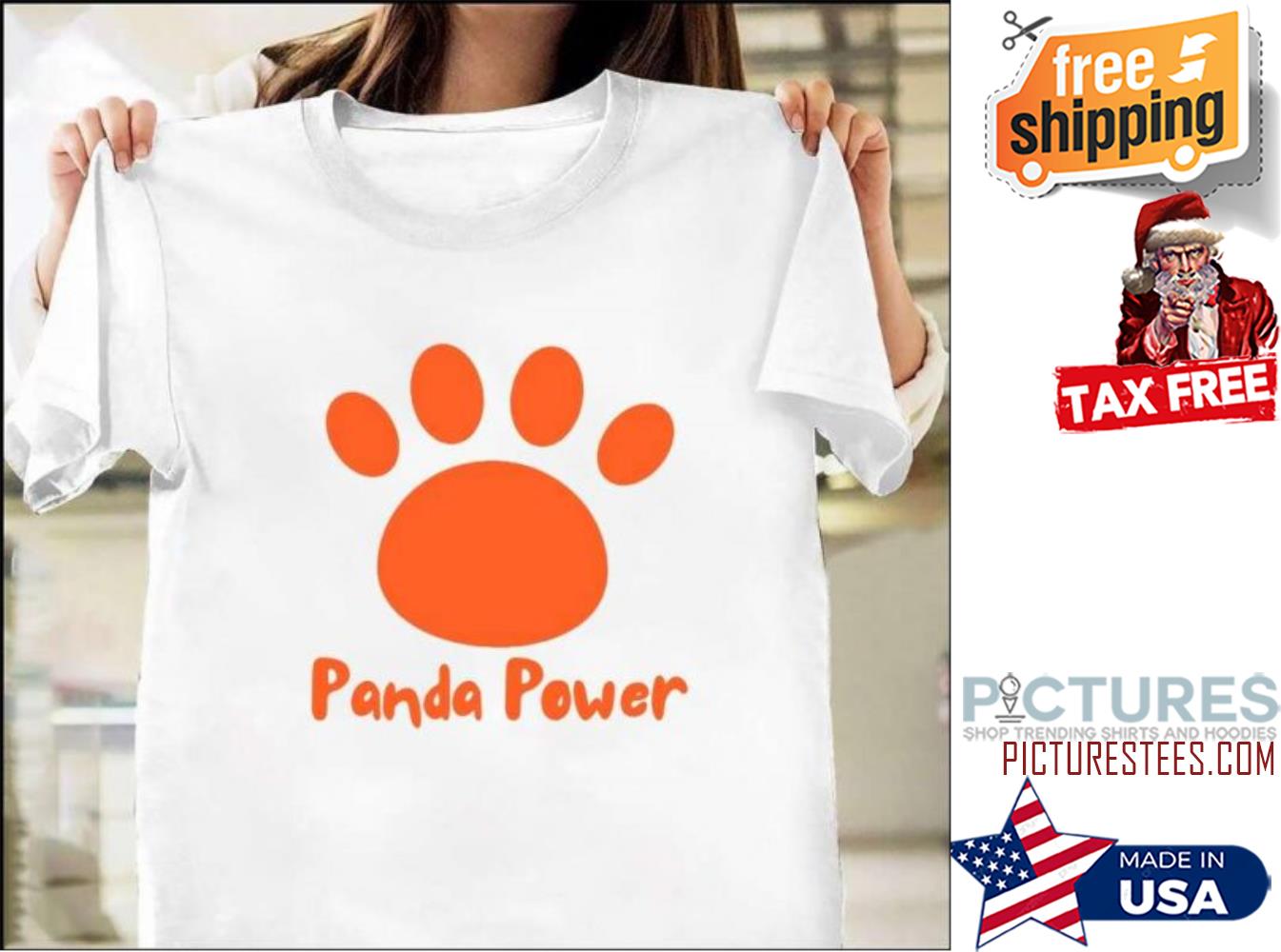 Panda Power Turning Red Shirt