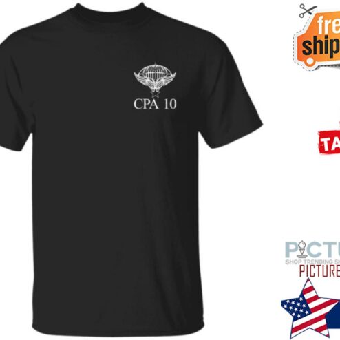 Parachutiste De L’air Cpa 10 shirt