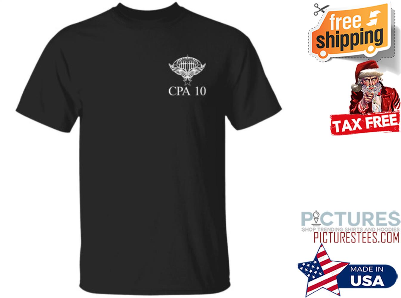 Parachutiste De L’air Cpa 10 shirt