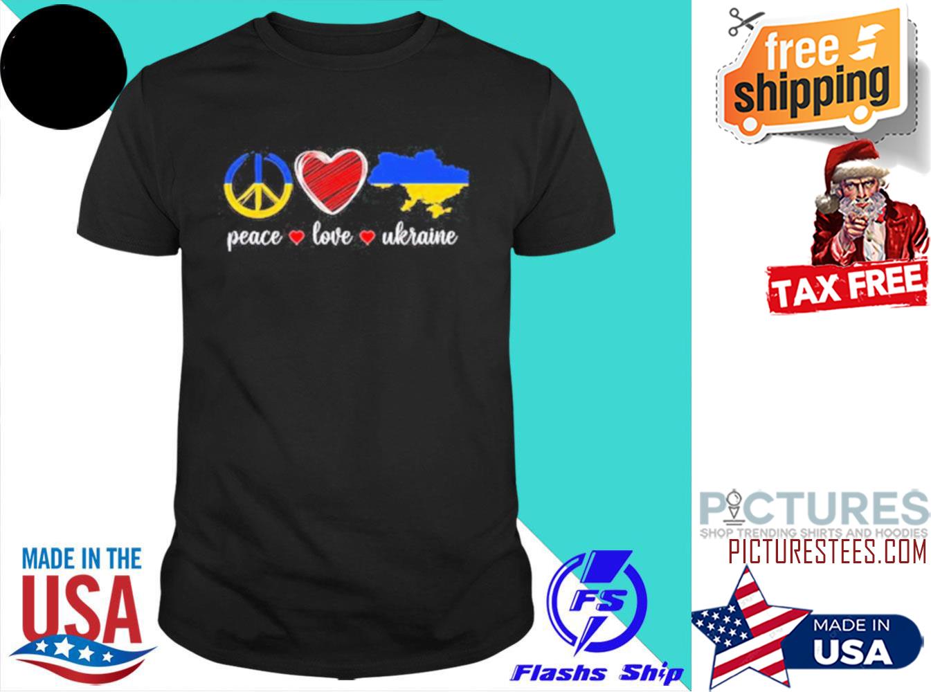 Peace Love Ukraine Shirt