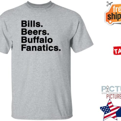 Pierre Kingpin Bills Beers Buffalo Fanatics shirt