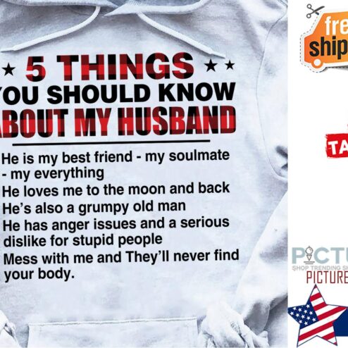 Plaid 5 things you should know about my husband shirt