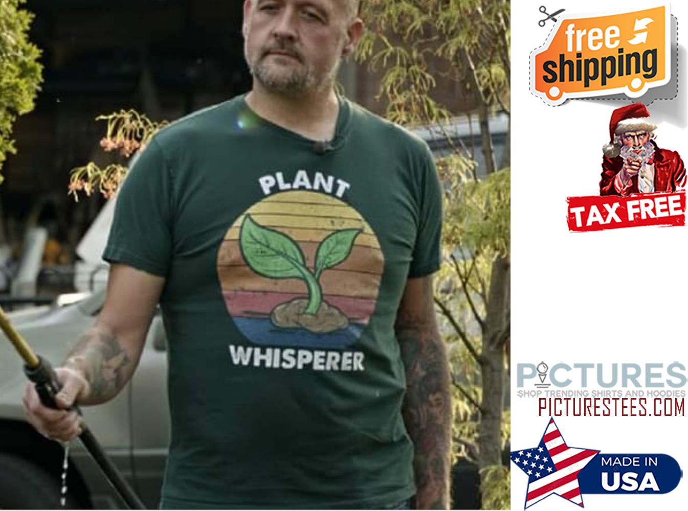 Plant Whisperes Sunset vintage shirt
