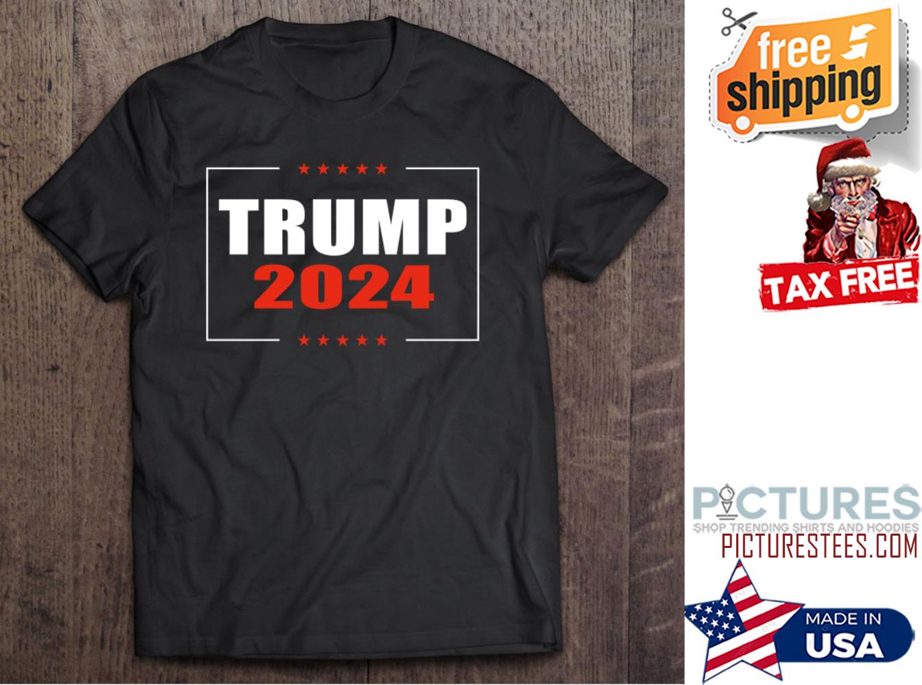 President Donald Trump 2024 shirt