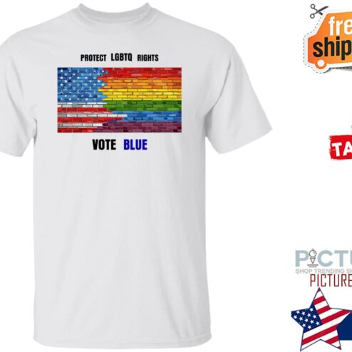 Protect Lgbtq Rights Vote Blue Shirt