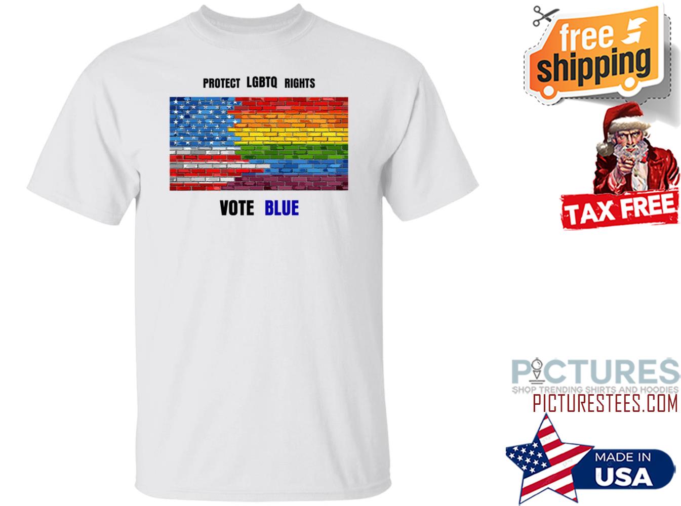 Protect Lgbtq Rights Vote Blue Shirt