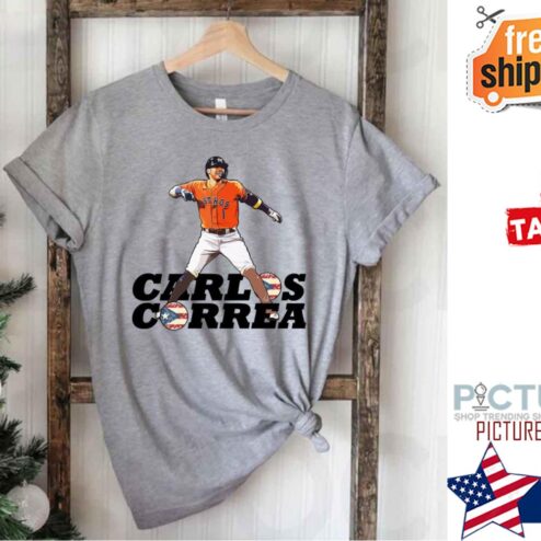 Puerto Rico Major League Baseball Carlos Correa shirt