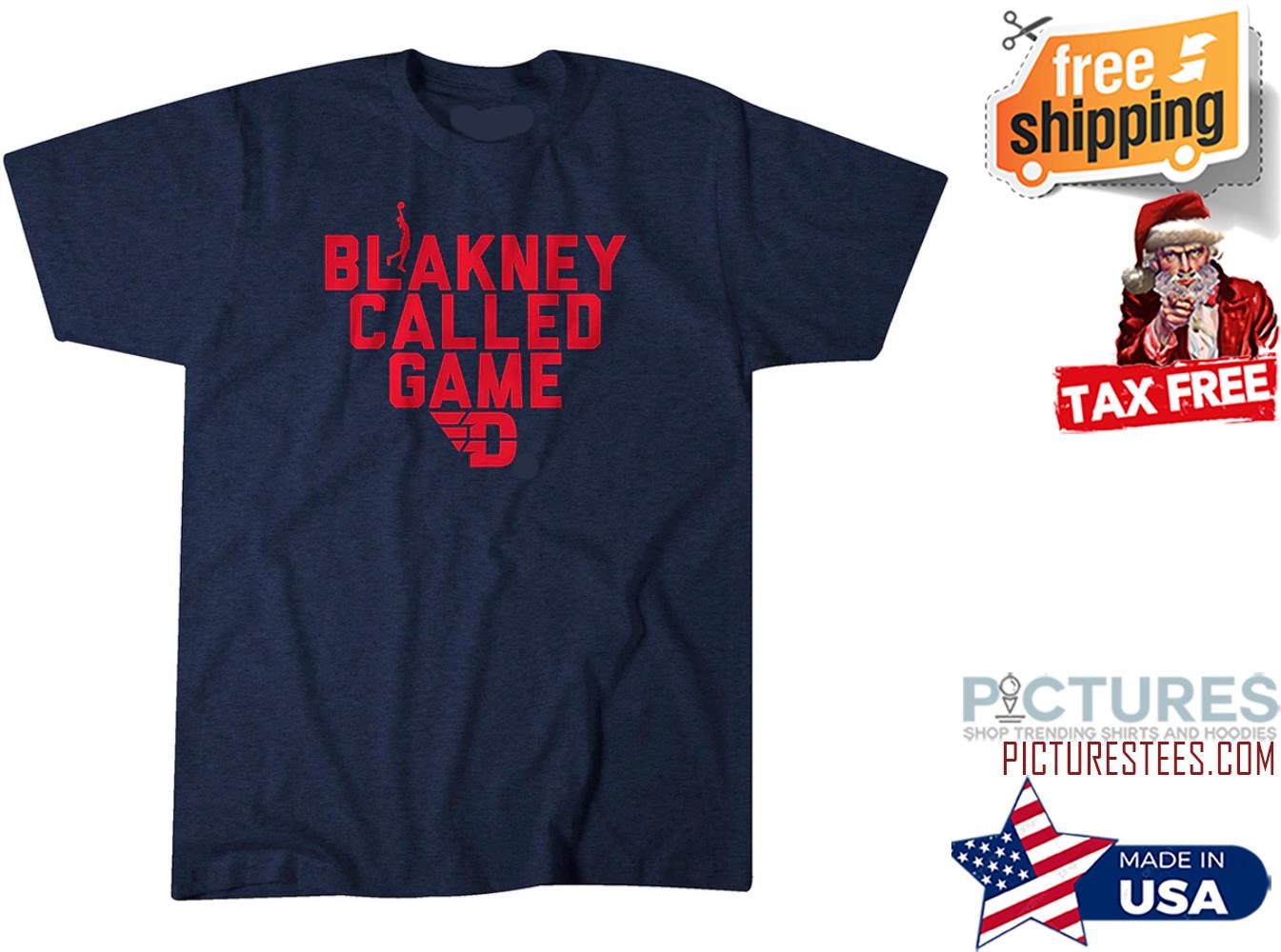 R.J. Blakney called game shirt