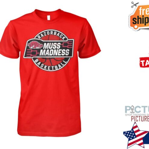Razor Back Muss Madness Basketball shirt