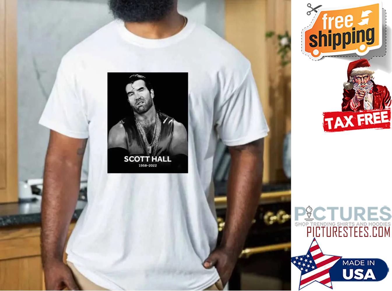 Rip Scott Hall NWO 1958-2022 Razor Ramon shirt