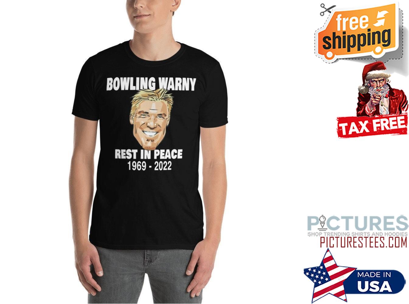 RIP Shane Warne Bowling warny rest in peace 1969-2022 shirt