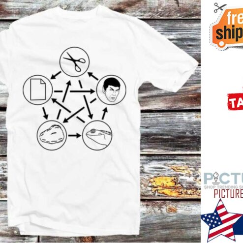 Rock Paper Scissors Lizard Spock Shirt