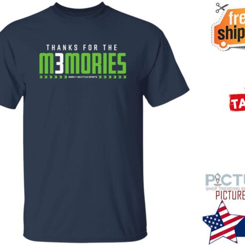 Russell Wilson Thanks For The Memories Simply Seattle Sports Shirt