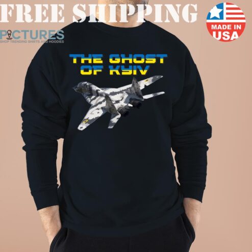 Russia Ghost Of Kyiv Airplane The Grim Reaper Ukraine Shirt