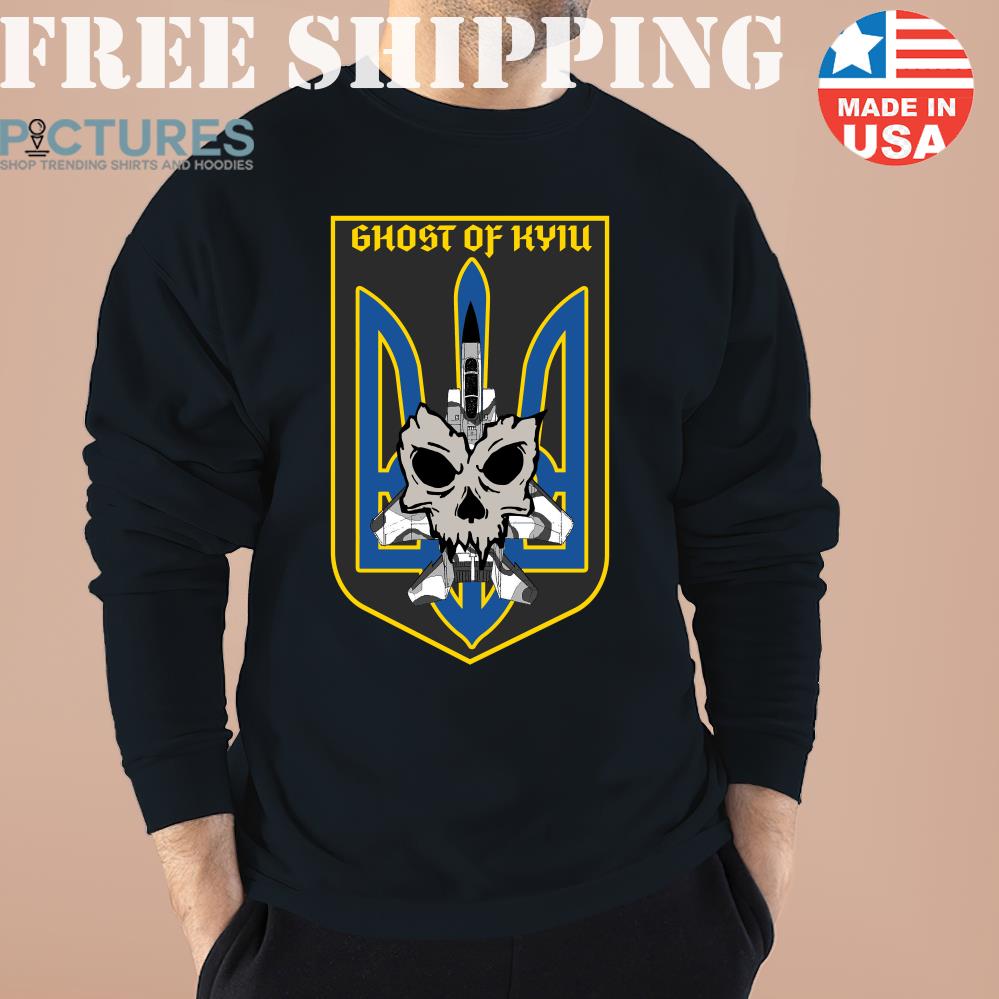Russia Ghost of kyiv F.U.B.A.R Airplane Coat Arms Ukraine Shirt