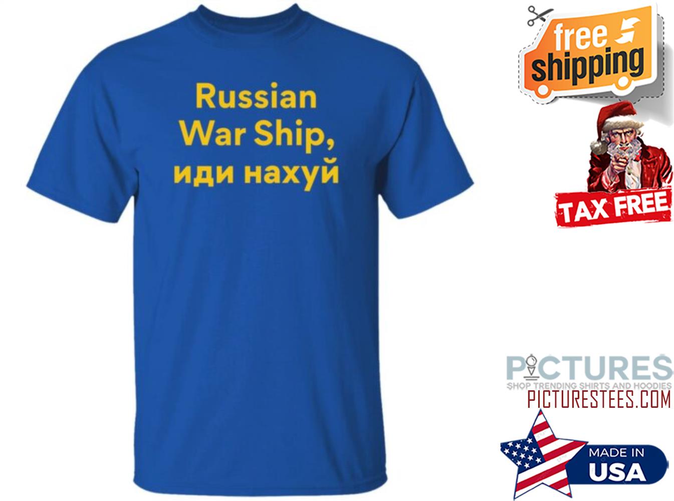 Russian War Ship Shirt