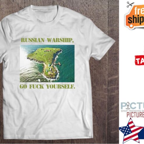 Russian Warship Go Fuck Yourself Snake Island shirt