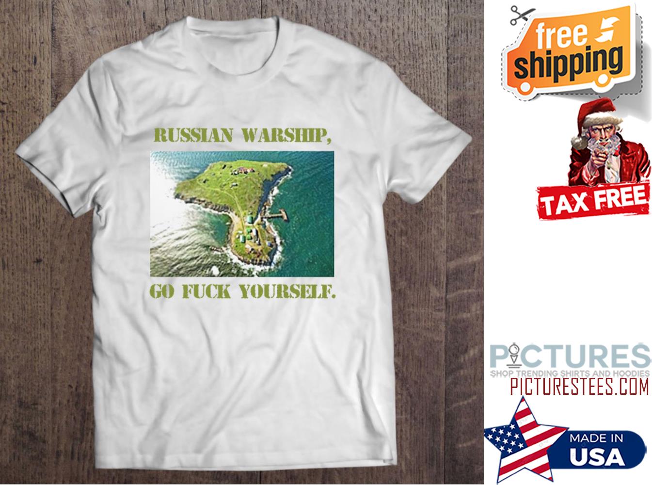 Russian Warship Go Fuck Yourself Snake Island shirt