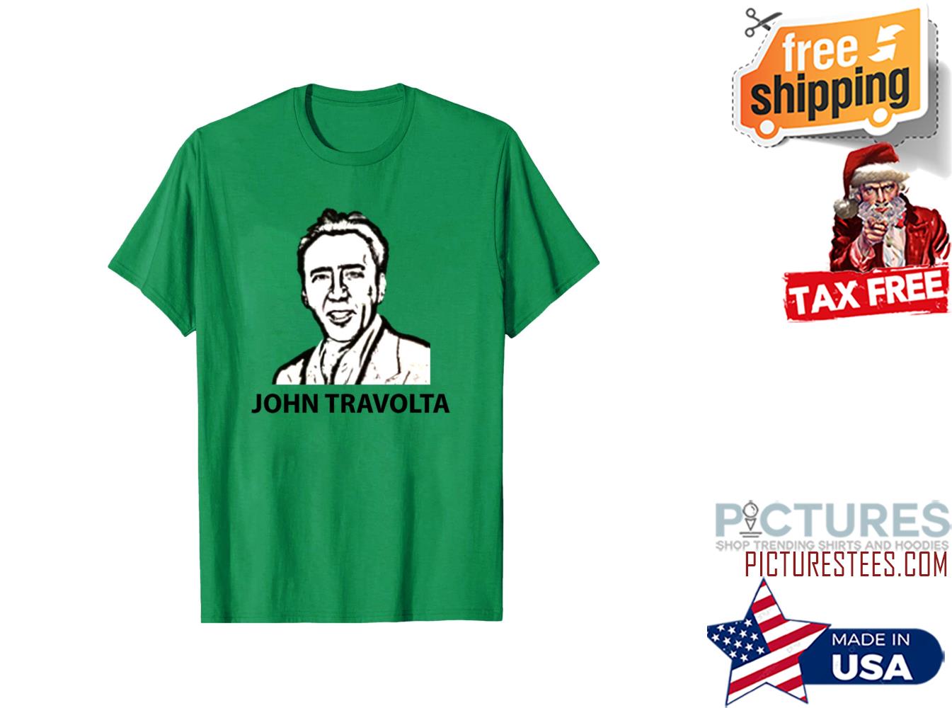 Ryan Reynolds John Travolta Nicolas Cage Shirt