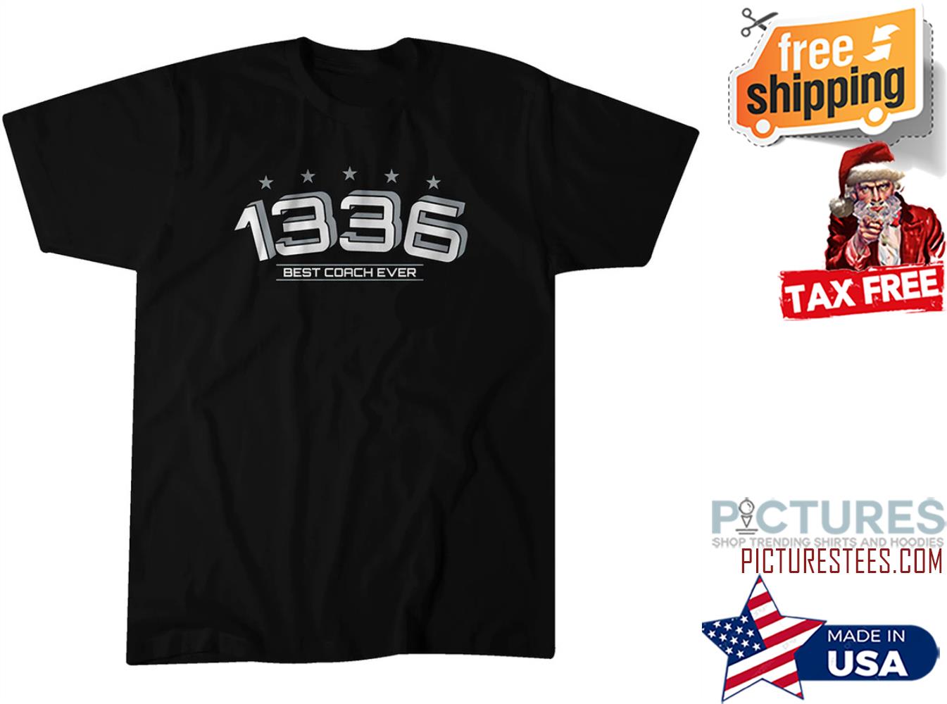 San Antonio's 1336 best coach ever shirt