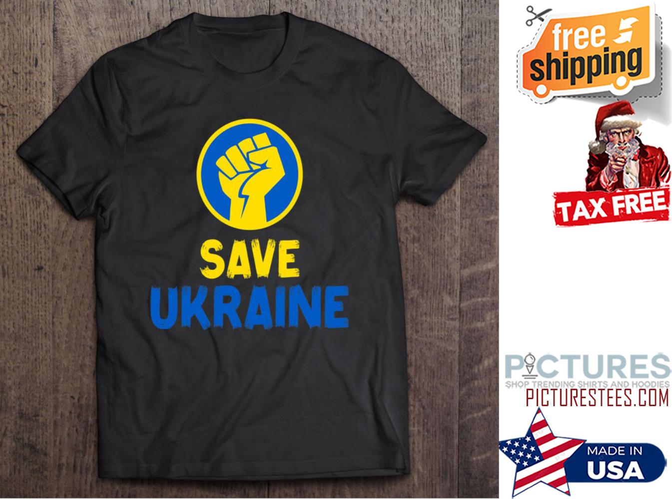 Save Ukraine Fist Support Stand With Ukraine shirt