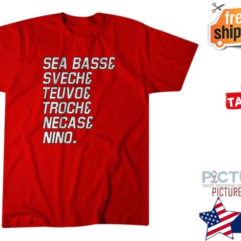Sebastian Aho, Andrei Svechnikov, Teuvo Teravainen, Vincent Trocheck, Martin Necas, & Nino Niederreiter shirt