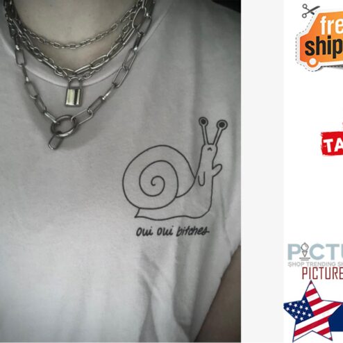 Snail oui oui bitches shirt