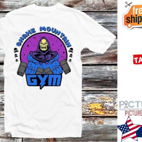 Snake Mountain GYM Skeletor shirt