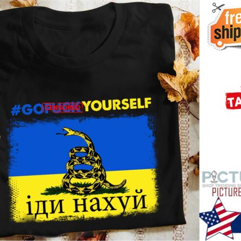 Snake Ukraine go fuck yourself Stop the war shirt