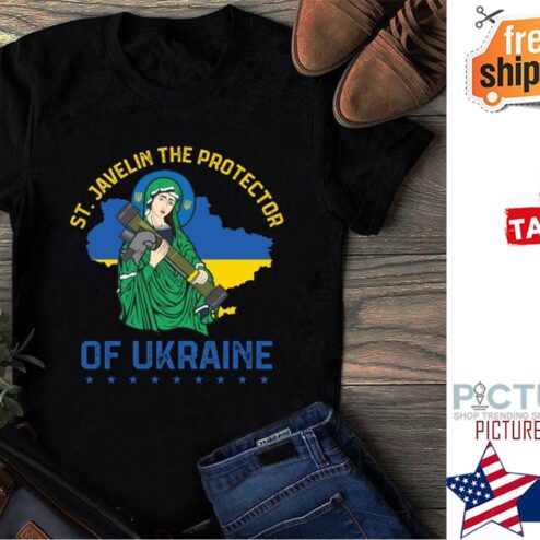 St. Javelin The Protector Of Ukraine t-shirt